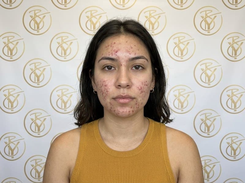 Acne Treatment — before