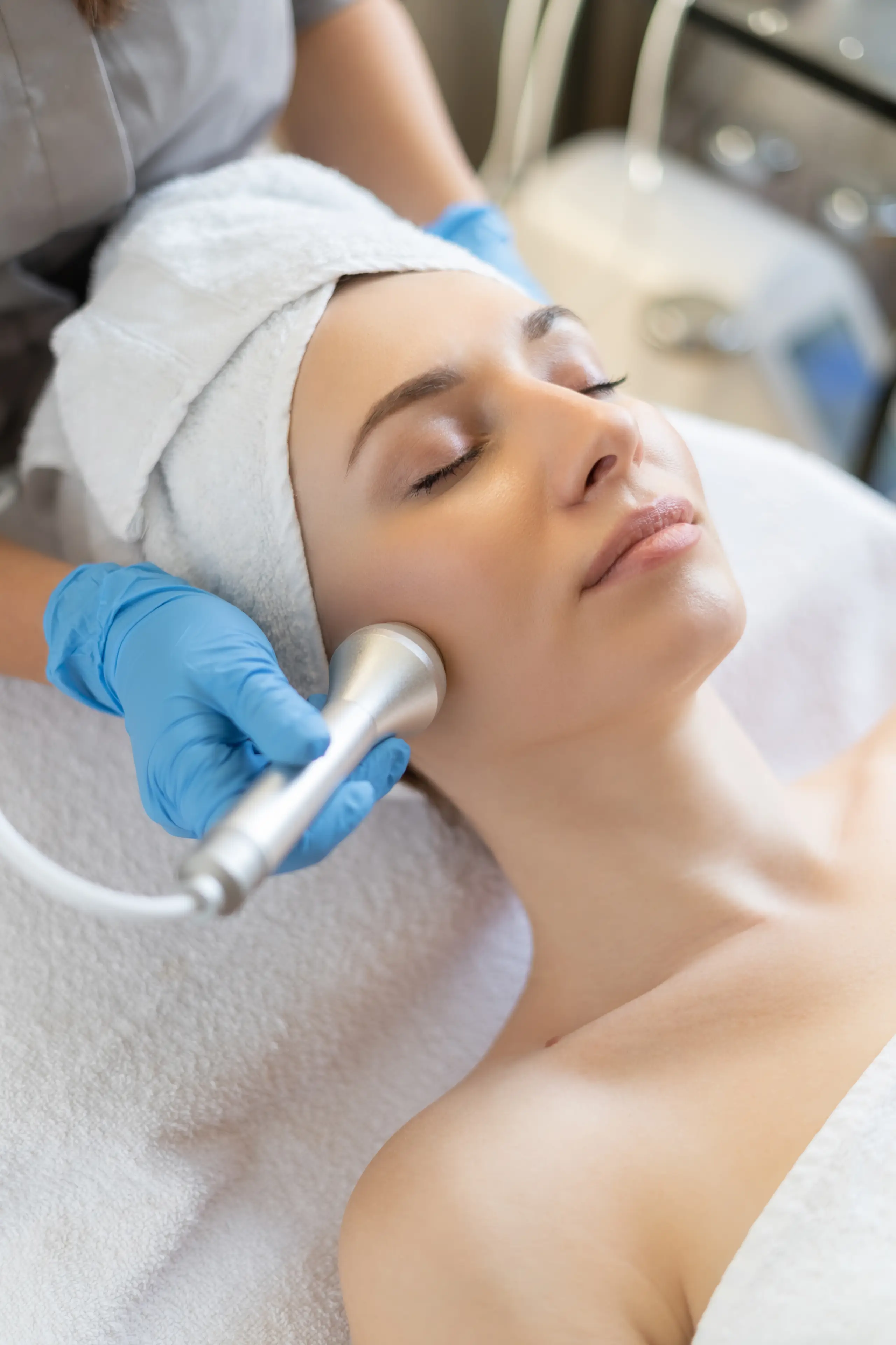 Be You Skin Club facial treatment at Be You Esthetic Suites.