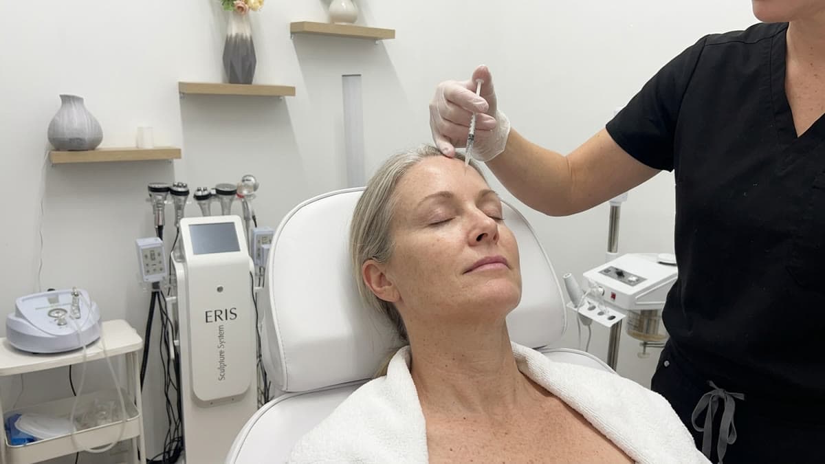 Botox treatment at Be You Esthetic Suites.